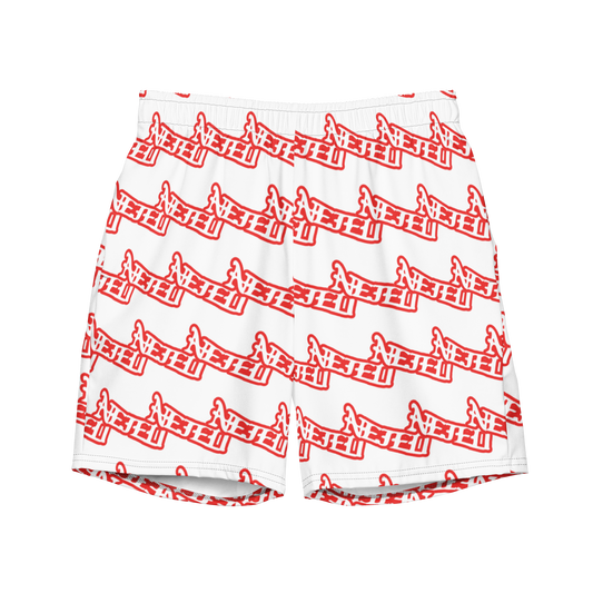 NEJED Men All-Over Print Swim Trunks