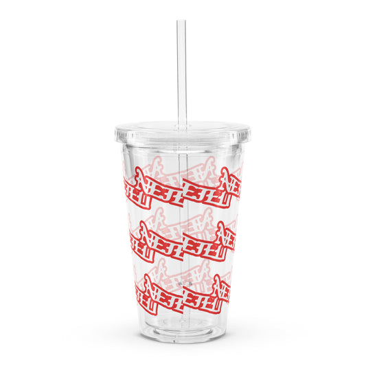 NEJED Clear Plastic Tumbler 16oz