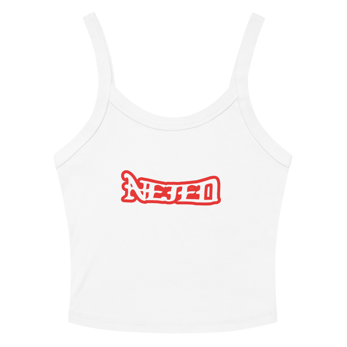 NEJED Women’s micro-rib tank top